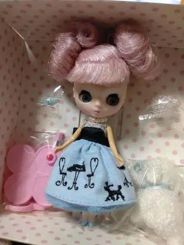 미니 브라이스 pom ponette 랑데부 스크런치 Blythe 새상품