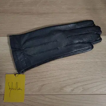 Syhilla 시빌라 양가죽 여성 장갑 블랙 20cm