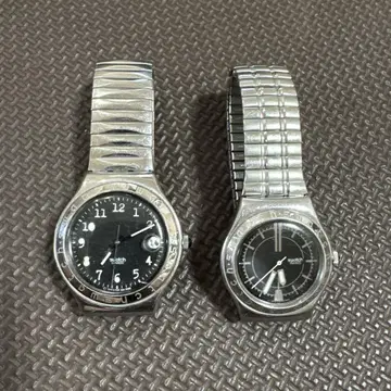 Swatch 2개 배터리 방전 정크