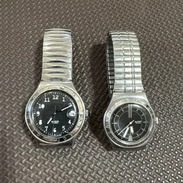 Swatch 2개 배터리 방전 정크