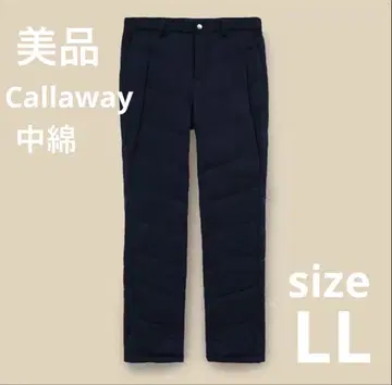 [ 새상품급 ] 캘러웨이 Callaway 충전솜 팬츠 네이비 LL