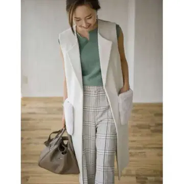 bluelea 블루레아 체크 팬츠 M 새상품급