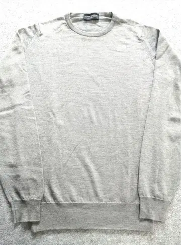 JOHN SMEDLEY 존스메들리 24G 울 니트 SILVER