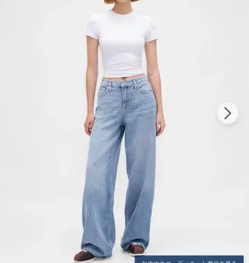 GAP 갭 미드라이즈 울트라 소프트 배기 데님 27