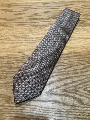 니키 넥타이 브라운 패턴