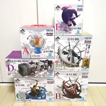 제일복권 원피스 장인의 계보 패극 피규어 풀컴프 6체 세트