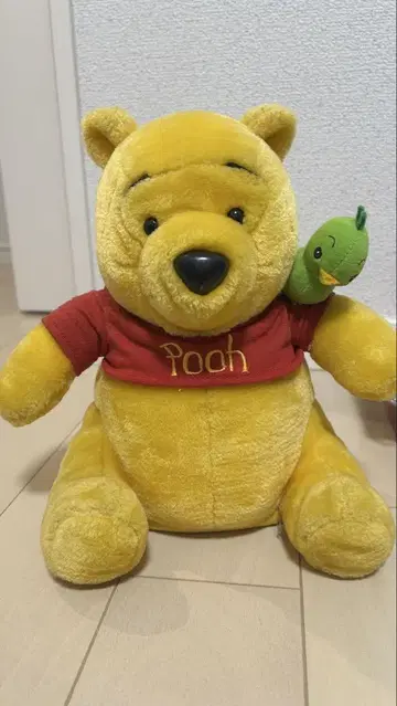 초레어! 레트로 말하는 푸우 봉제 인형 TOMY