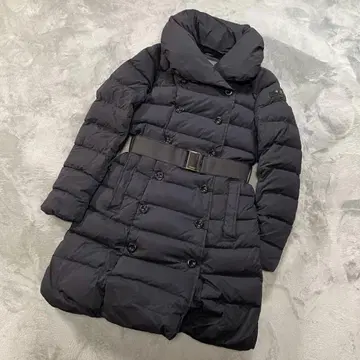 타트라스 벨트롱다운코트 더블 자켓 블랙 1