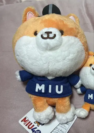 폴리 봉제 인형 택 포함 MIU404