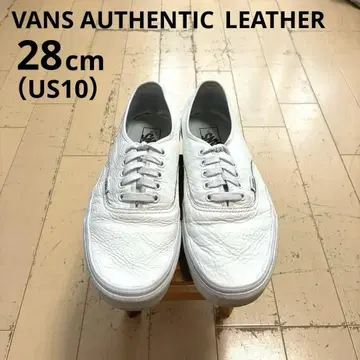 VANS AUTHENTIC 반스 오센틱 가죽 WHT US10