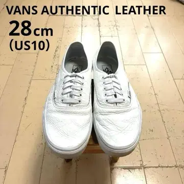 VANS AUTHENTIC 반스 오센틱 가죽 WHT US10