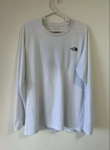 THE NORTH FACE 긴팔 티셔츠 XL 화이트
