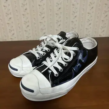 컨버스x빔즈 잭 파셀 블랙 에나멜 23.5