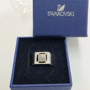 Swarovski 큐빅 부착 반지 사이즈 58