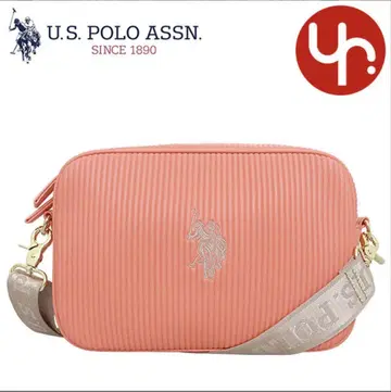 U.S. POLO ASSN. 숄더백 오렌지