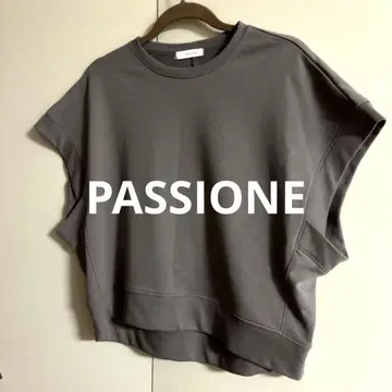 새상품 [ PASSIONE ] 프렌치 슬리브 미니 쭈리 풀오버 레이어드용