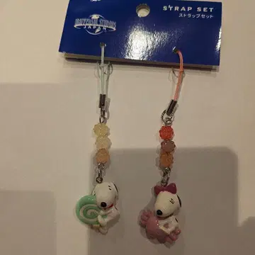 USJ 스누피 스트랩 세트