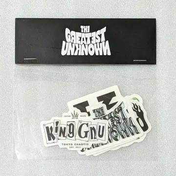 KING GNU 스티커 세트