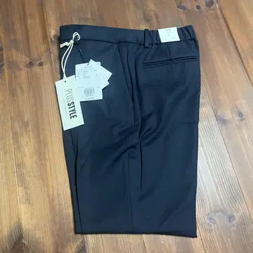 택 포함 새상품 PLST 코튼 블렌드 STICK 팬츠 XL 네이비