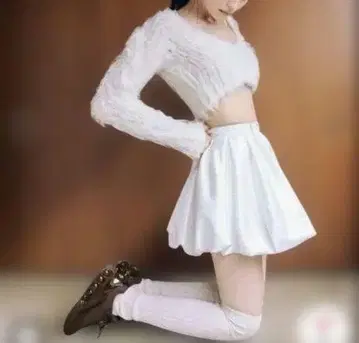 snidel 벌룬 미니 스코트 화이트 0