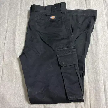Dickies 블랙 카고 팬츠