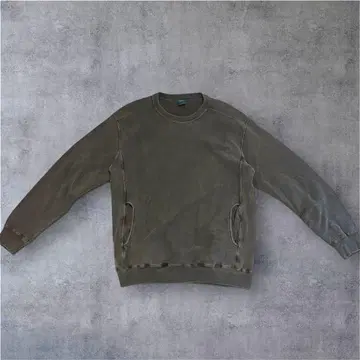[ GOODON /  ] 헤비 크루 맨투맨 그레이