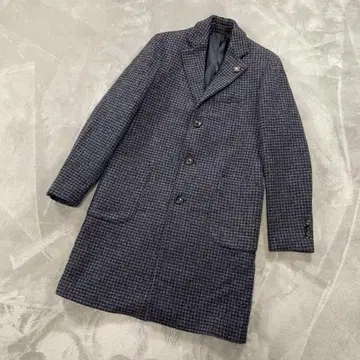 라르디니 DAIZ 체스터 코트 하운드투스 네이비/그레이 48