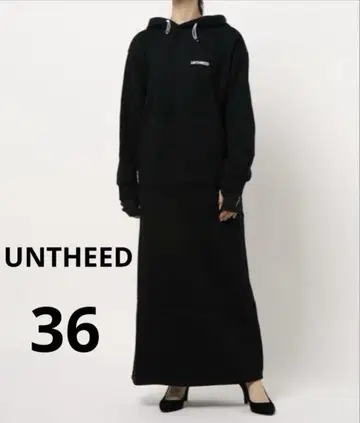 UNTHEED 아스리드 후드 부착 원피스