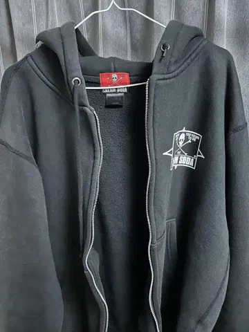 CREAM SODA 블랙 후드티 LARGE