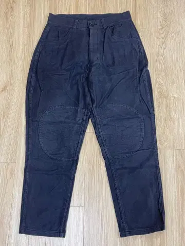 스노우피크 블랙 워크 팬츠 무릎 패치 포함 Made in JAPAN
