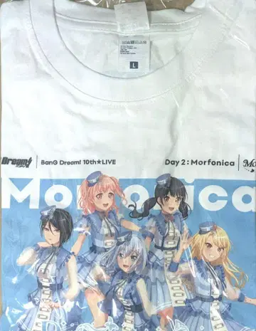 Morfonica T셔츠 10th LIVE 프리미엄 시트 특전