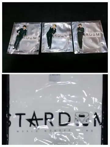 STARDOM 최애 여행 오리지널 로고 T셔츠 & 아크릴 스탠드 풀세트