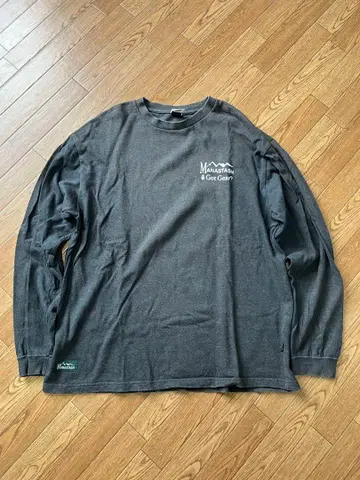 마나스태쉬 헴프 롱 슬리브 T셔츠 M 긴팔 T셔츠 빈티지