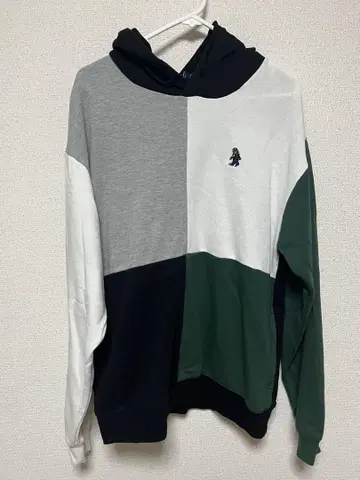 패널 디자인 후드 부착 후드티