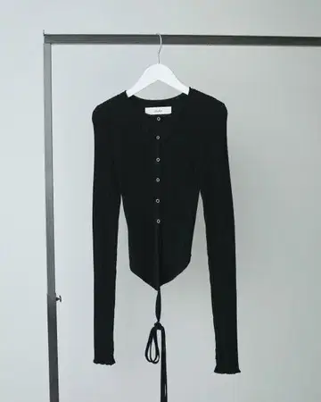 안느크 캐시쾨르 니트 가디건 블랙