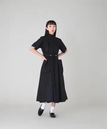 [ foufou ] THE DRESS #21 독일 메디컬 하이넥 드레스