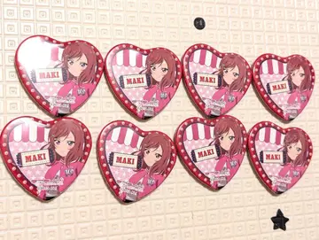 나가스파 캔뱃지 니시키노 마키 러브 라이브 시리즈 15주년 놀이공원