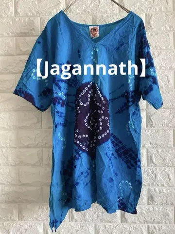 새상품 [ Jagannath ] 자간나트 반팔 상의 인도산 면 100%
