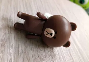 LINE FRIENDS 브라운 피규어 키체인 포함