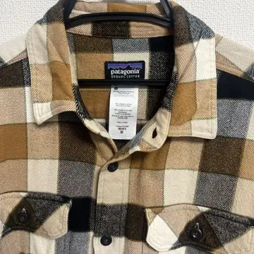 patagonia 체크 무늬 셔츠 M 사이즈
