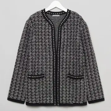 2023AW 띠어리 럭스 트위드 니트 자켓