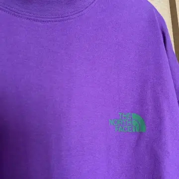 새상품급 THE NORTH FACE 보라색 T셔츠 M