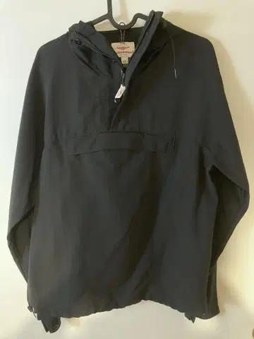Battenwear 블랙 아노락 후드티 XS
