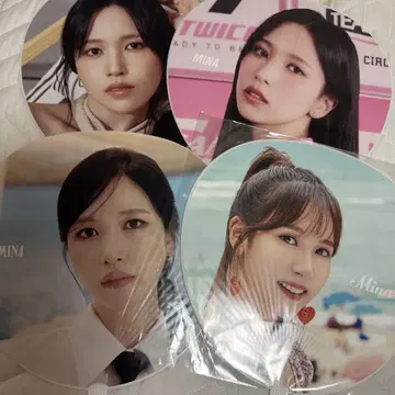 twice 미나 부채 묶음 판매 세트