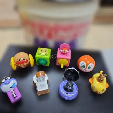 호빵맨 가챠가챠 여러 종류