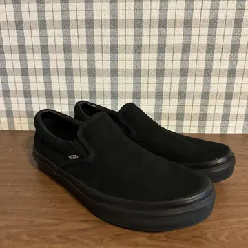 [새상품급] VANS 블랙 슬립온