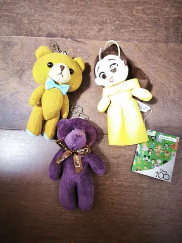 디즈니 벨 봉제 인형 스트랩 덤 포함