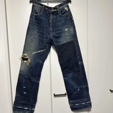 WAREHOUSE 데님 팬츠 가공 모델 32인치