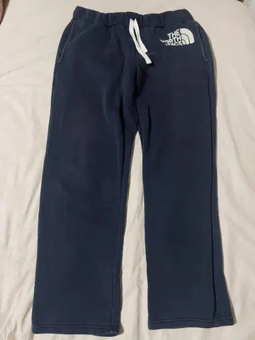 THE NORTH FACE 네이비 팬츠 XL 빅 로고