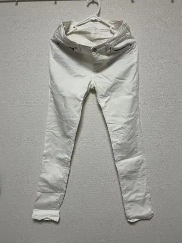 팬츠 바지 화이트 블랙
